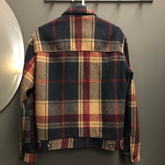 ZARA PLAID JACKET - Picture 5 of 12
